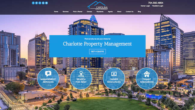 carolinapropertymanagement.com logo